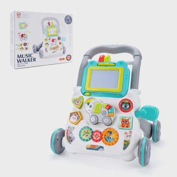 Multifunctionele Loopwagen met Muziek en Tekenbord voor Baby, Verzenden, Nieuw