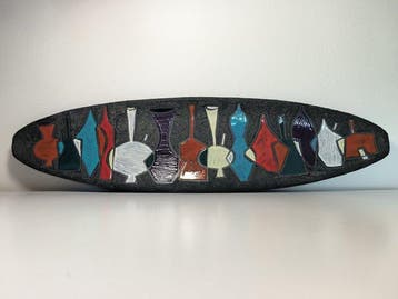 Etruria Arte - Gianni Tosin - Wandbord - Keramiek - Grande, Antiek en Kunst