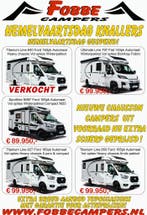 Hemelvaart deals bij Fobbe Campers!, Automaat, Ringverwarming, Fiat, Chausson