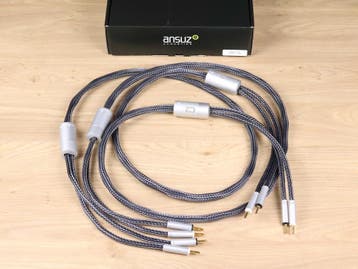 Ansuz Acoustics Speakz C2 high end audio speaker cables 2,0, Ophalen of Verzenden, Gebruikt, Overige kabels
