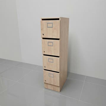 4-deurs Vepa lockerkast - 146x36x56 cm, Ophalen of Verzenden, Nieuw