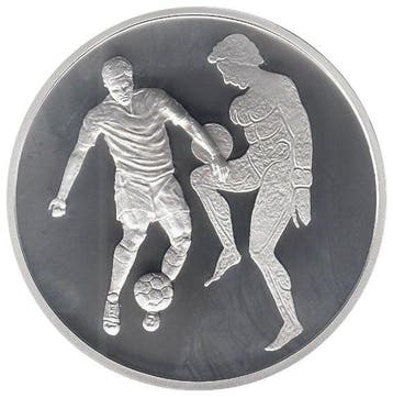 Griekse zilveren 10 Euro 2004 Olympische Spelen, Postzegels en Munten, Verzenden, Munten