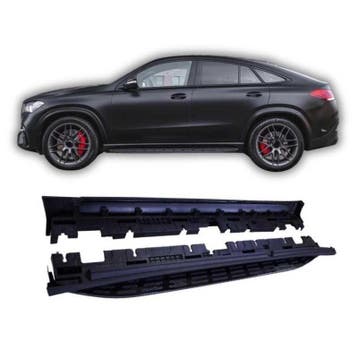 Treeplanken voor mercedes gle coupe c167 2020+ zwart, Nieuw