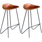 Eetkamerstoel Leer Vintage | Laatste Stuk!, Ophalen of Verzenden, Nieuw, Inclusief barstoelen