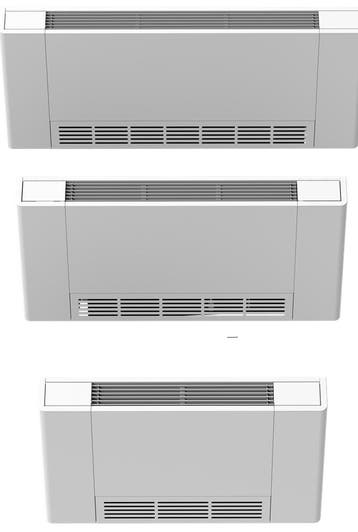 Ventilatorconvector Lage Temperatuur Amg 890 Mm Breed, Nieuw