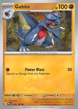 Gabite 095/182 reverse holo Paradox Rift, Ophalen of Verzenden, Nieuw, Losse kaart, Foil