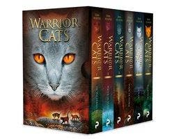 Boek Cadeaubox warrior cats - 6 delen van serie 1 9789059244, Verzenden, Zo goed als nieuw