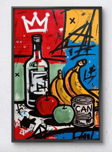 Le Viro (1983) - Still-In-Life (Original Artwork on canvas