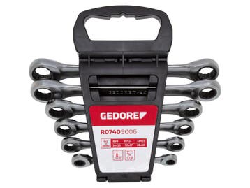 Ringratelsleutelset SW 8-19 mm, 6-dlg, Ophalen of Verzenden