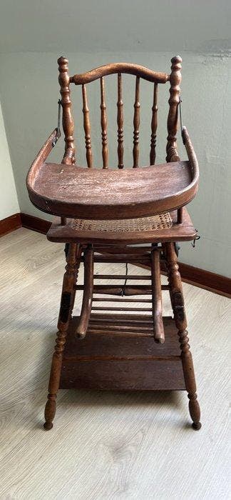 Kinderstoel - Hout, Antiek en Kunst, Curiosa en Brocante