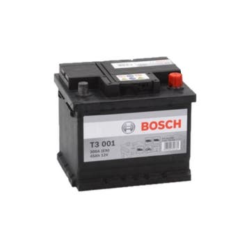 Bosch Startaccu 12 volt 45 ah T3 001 Black truckline, Ophalen of Verzenden, Nieuw