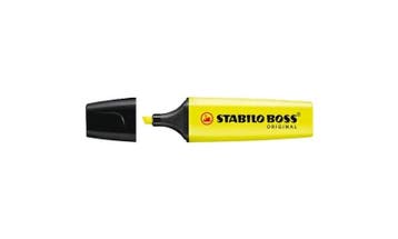 Stabilo Stabilo Boss highlighter geel, Zakelijke goederen, Ophalen of Verzenden, Nieuw in verpakking