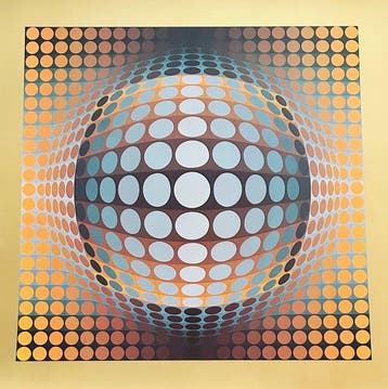 Victor Vasarely (1906-1997) - Véga-Zett, Antiek en Kunst