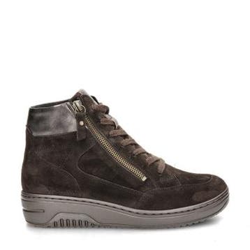 Hartjes Soul veterboots voor dames in het Bruin, Bruin, Verzenden, Lage of Enkellaarzen, Nieuw