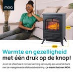 2dekans | MOA Elektrische Sfeerhaard ES180 – Vrijstaand –, Ophalen of Verzenden, Zo goed als nieuw