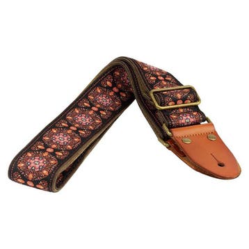 Gaucho GST-1280-5 gitaarband, 2 jacquard weefsel, leren, Ophalen of Verzenden, Nieuw