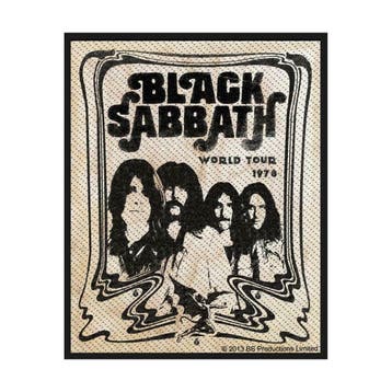 Black Sabbath Band patch officiële merchandise, Ophalen of Verzenden, Nieuw, Kleding