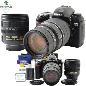 Nikon D70 CCD Sensor + AF-S Nikkor 3.5-4.5/18-70mm G ED +, Nieuw
