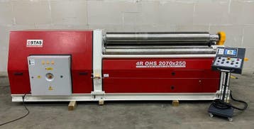 OSTAS hydraulische 4 rollen plaatwalsen plaatwals rollenwals, Nieuw
