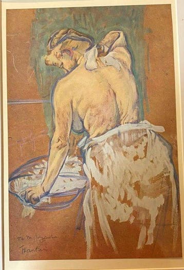 Henri De Toulouse-Lautrec (1864-1901), daprès - La toilette