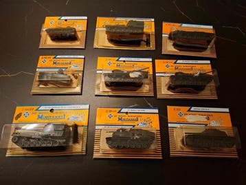 Roco 1:87 - Model militair voertuig (9) - Roco - Set met 9, Nieuw