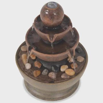 Decoratieve Binnenfontein met Pomp - Polyresin, Verzenden, Nieuw