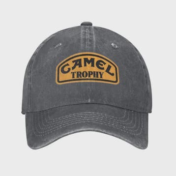 Camel Trophy Vintage Baseball Cap - Unisex Snapback Pet met