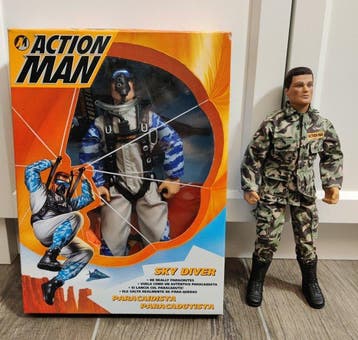 Hasbro - Action figure Action Man Sky Diver - 1990-2000