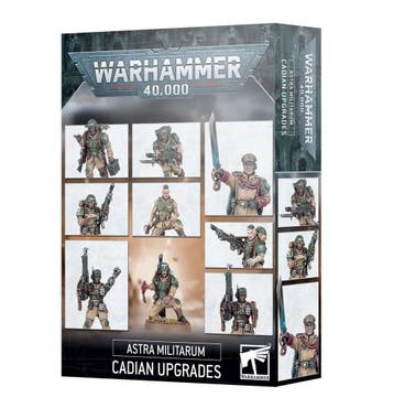 Cadian Upgrades - Astra Militarum, Ophalen of Verzenden, Nieuw