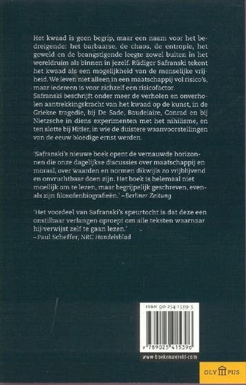 Het kwaad / Olympus 9789025415396 Rüdiger Safranski, Verzenden, Gelezen, Rüdiger Safranski