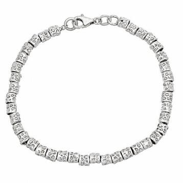 Zonder minimumprijs - Armband Zilver - Gemaakt in Italië -, Sieraden, Tassen en Uiterlijk, Nieuw