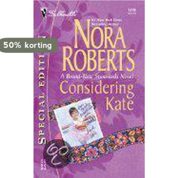Considering Kate - Nora Roberts 9780373243792, Verzenden, Gelezen, Nora Roberts