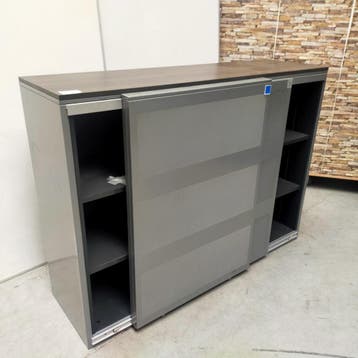 Assenburg akoestische metalen schuifdeurkast - 118x160x54 cm, Ophalen of Verzenden, Nieuw