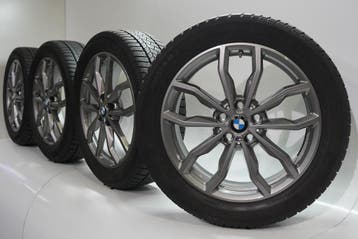 BMW X1 F48 X2 F39 711M 18 inch velgen Continental Winterband, 18 inch, Gebruikt, Velg(en), Winterbanden