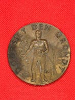 Nederland. Zeldzame grote bronzen Grontmij penning 1955 –