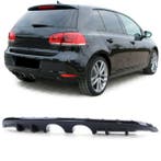 Achterbumper Diffusor VW Golf VI R32 Look Glans Zwart, Ophalen of Verzenden, Nieuw