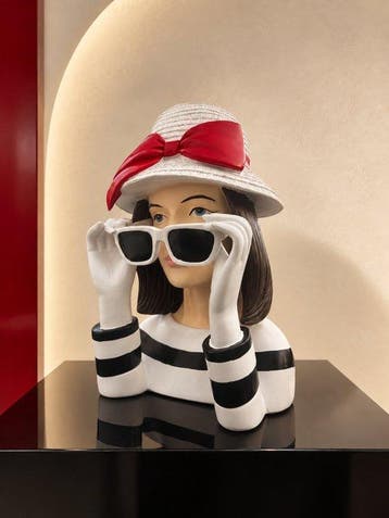 Buste, Fashion Lady - 28 cm - Hars