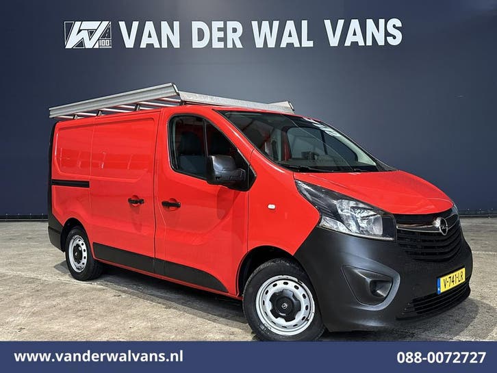 Opel Vivaro L1 H1 | Lease vanaf 161,- p/mnd, Auto's, Opel, Dealer onderhouden, Te koop, Handgeschakeld, Diesel, Rood, Vivaro, Euro 6