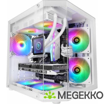 Mars Gaming MC-3TLITE Mini Tower Wit, Verzenden, Nieuw