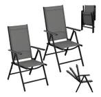 2/4 Opvouwbare Tuinstoelen – Verstelbaar en Ademend, Verzenden, Nieuw