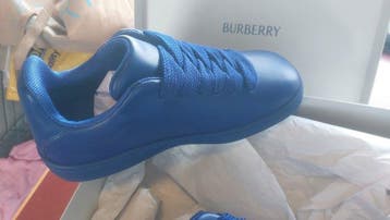 Burberry - Box Leather Knight Low Top - Sneakers - Maat: EU, Nieuw