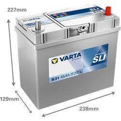 Varta Dynamic SLI B31 accu 12V 45Ah 238x129x207x227, Verzenden, Nieuw