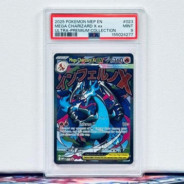 Pokémon Graded card - MEGA CHARIZARD X ex #023 2025 POKEMON, Nieuw