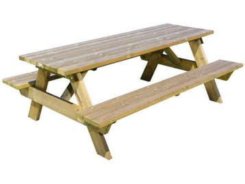sensline bokito tuin picknicktafel 220, Nieuw, Overige materialen