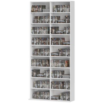 TRUUSK CD DVD Blueray Rek - Voor 640 CDs, 360 DVDs, 430 Blur, Verzenden, Nieuw