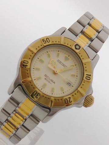 Seiko - Scuba - Zonder minimumprijs - 7N85-0040 - Dames -