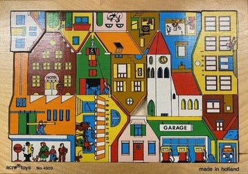 Puzzel Huizen, Verzenden, Nieuw