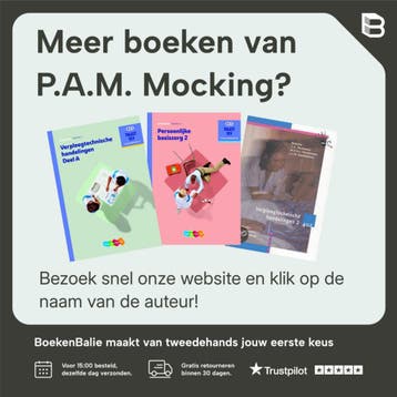 Verpleegplan / Niveau 4 mbo- verpleegkundige / Traject, Boeken, Schoolboeken, Verzenden, Zo goed als nieuw, P.A.M. Mocking