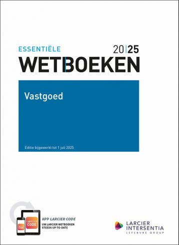 Wetboek Vastgoed - 2025 / Essentiële Wetboeken 9789400018983, Verzenden, Gelezen