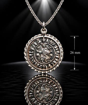 Middeleeuwen, kruisvaardersperiode Zilver “De Leeuwenkoning”